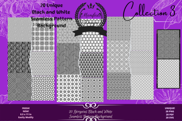 Abstract Digital Pattern Background V3 for Graphics and Patterns