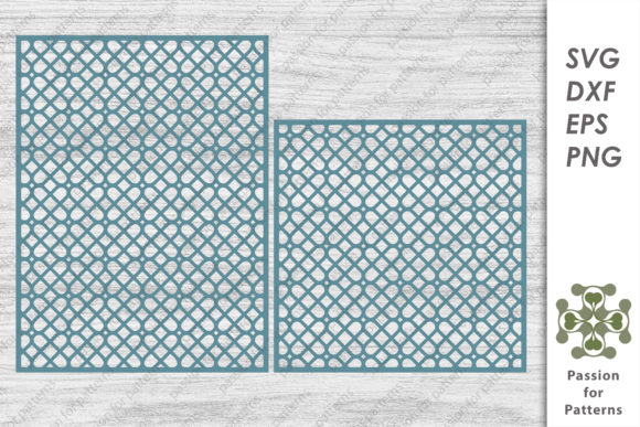 Abstract Stencil Cut File for Crafts and Graphics