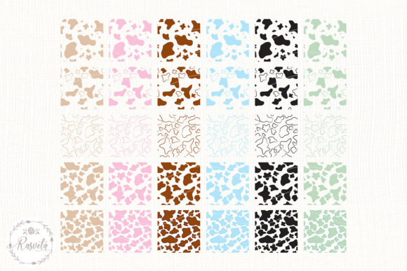 Cow Print Patterns: A Versatile Graphic Design Asset for Handmade Creations