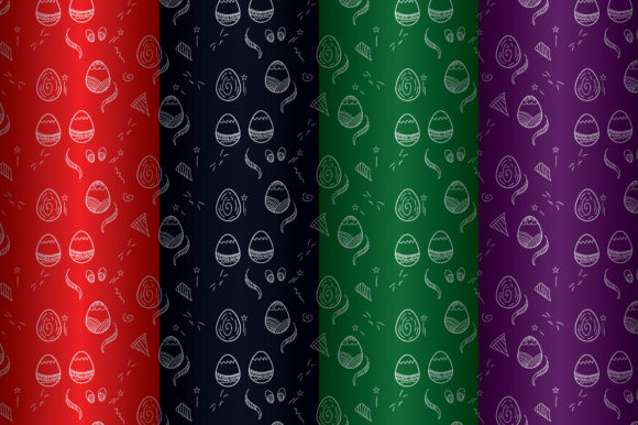 Easter Egg Seamless Pattern Design for Branding and Marketing