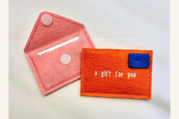 Gift Card Envelope PDF Sewing Pattern for Creative Projects