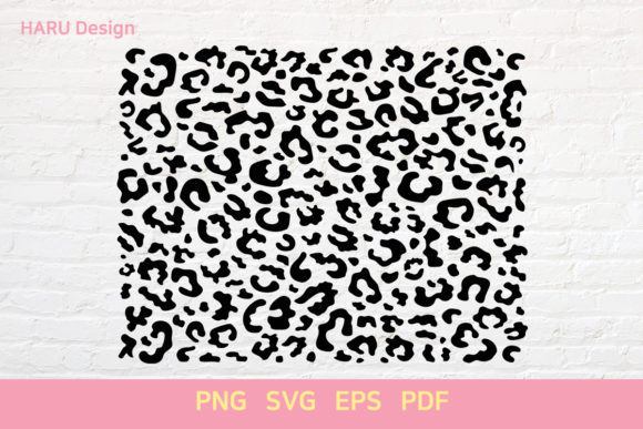 Leopard Print Pattern for Modern Graphics and Branding