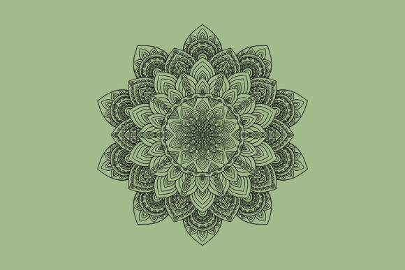 Mandala Ornamental Graphics for Branding and Patterns