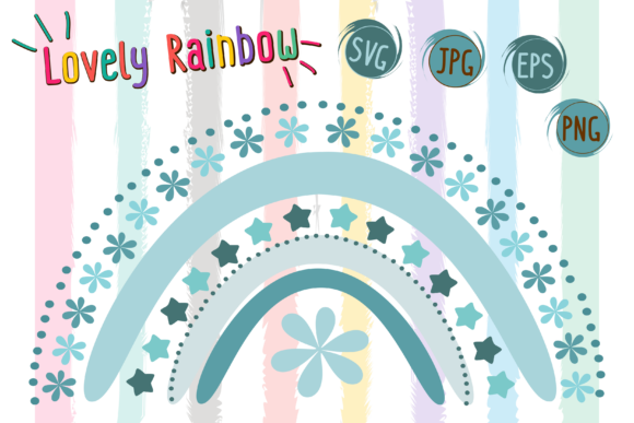 Review of Lovely Rainbow Graphics for Logos and Digital Products